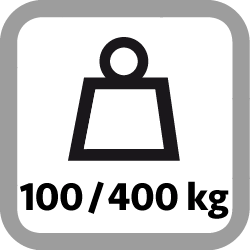 100/400 kg