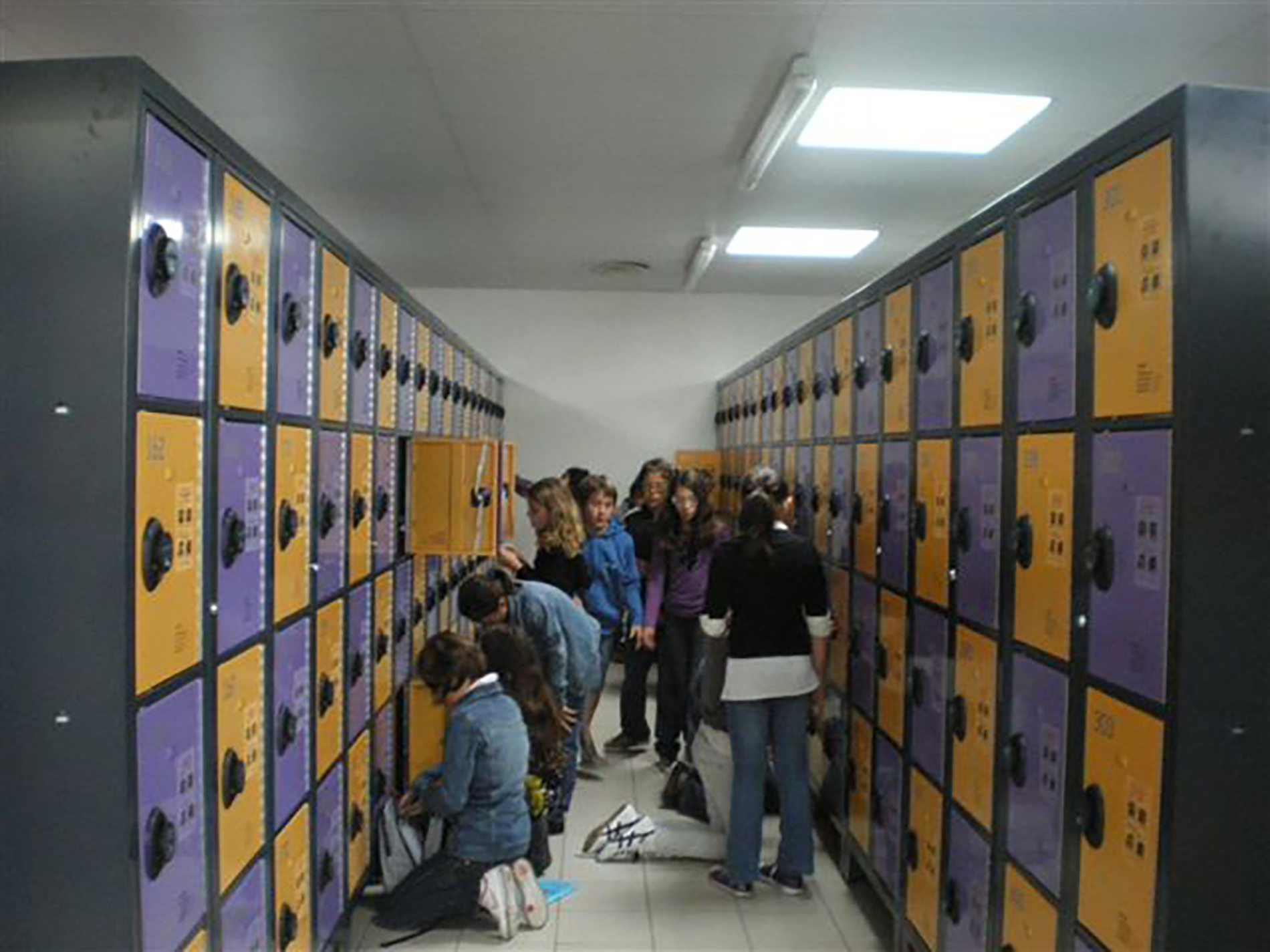Special multi-tiered lockers