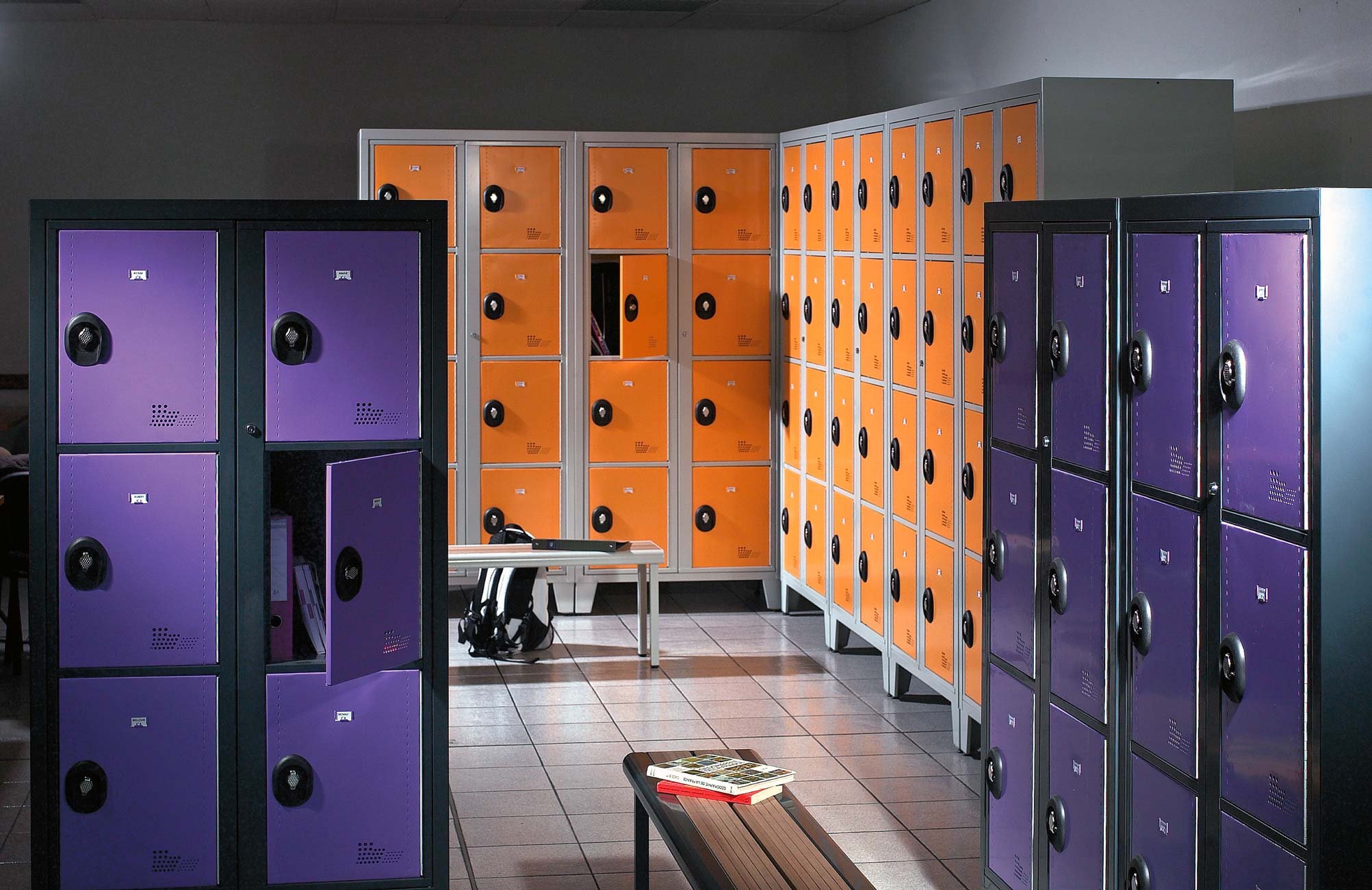 Inspectable lockers