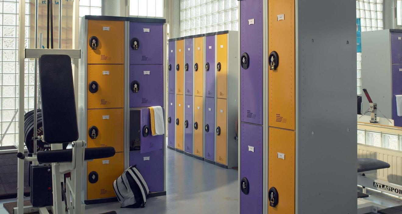 Sports lockers