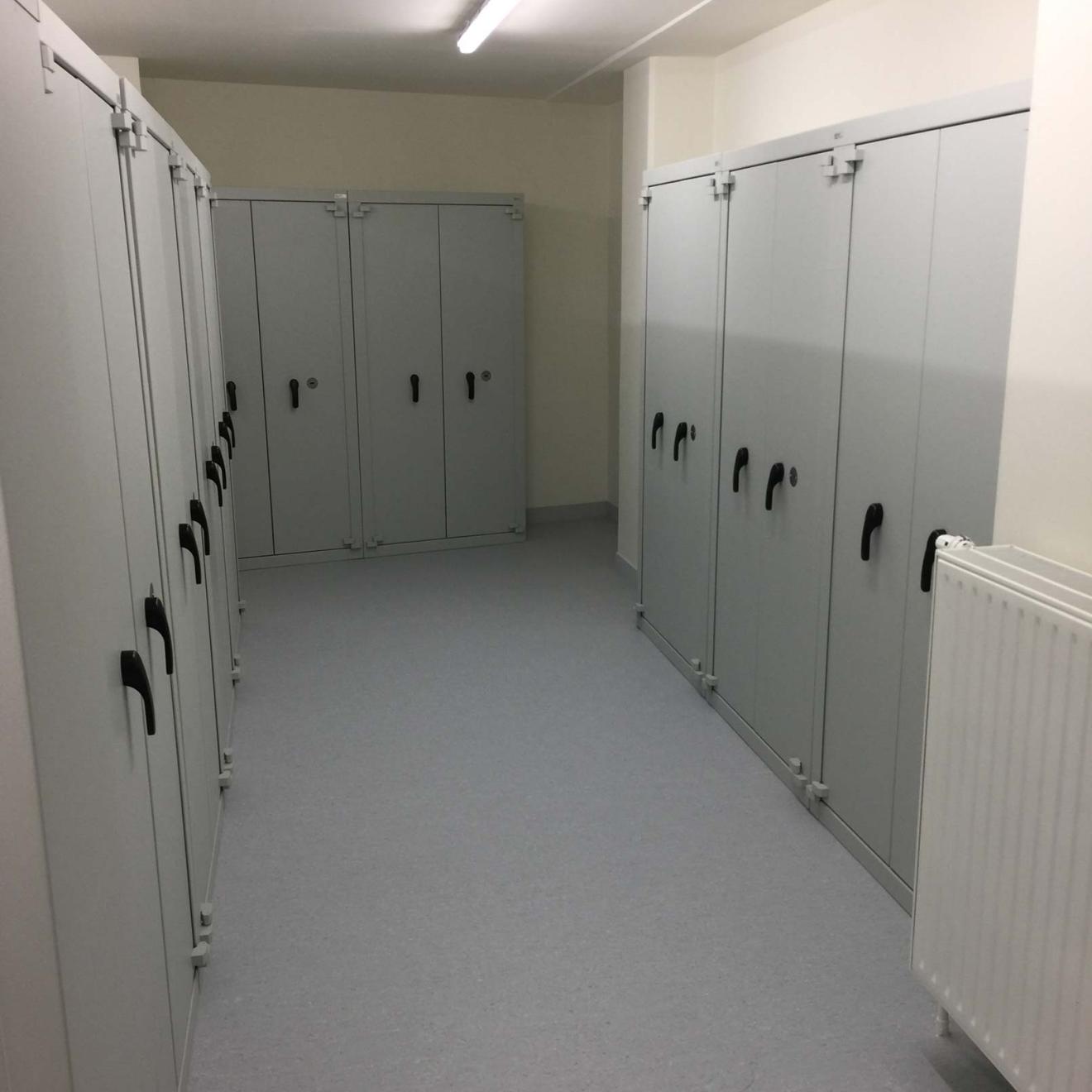 Armoires fortes installation