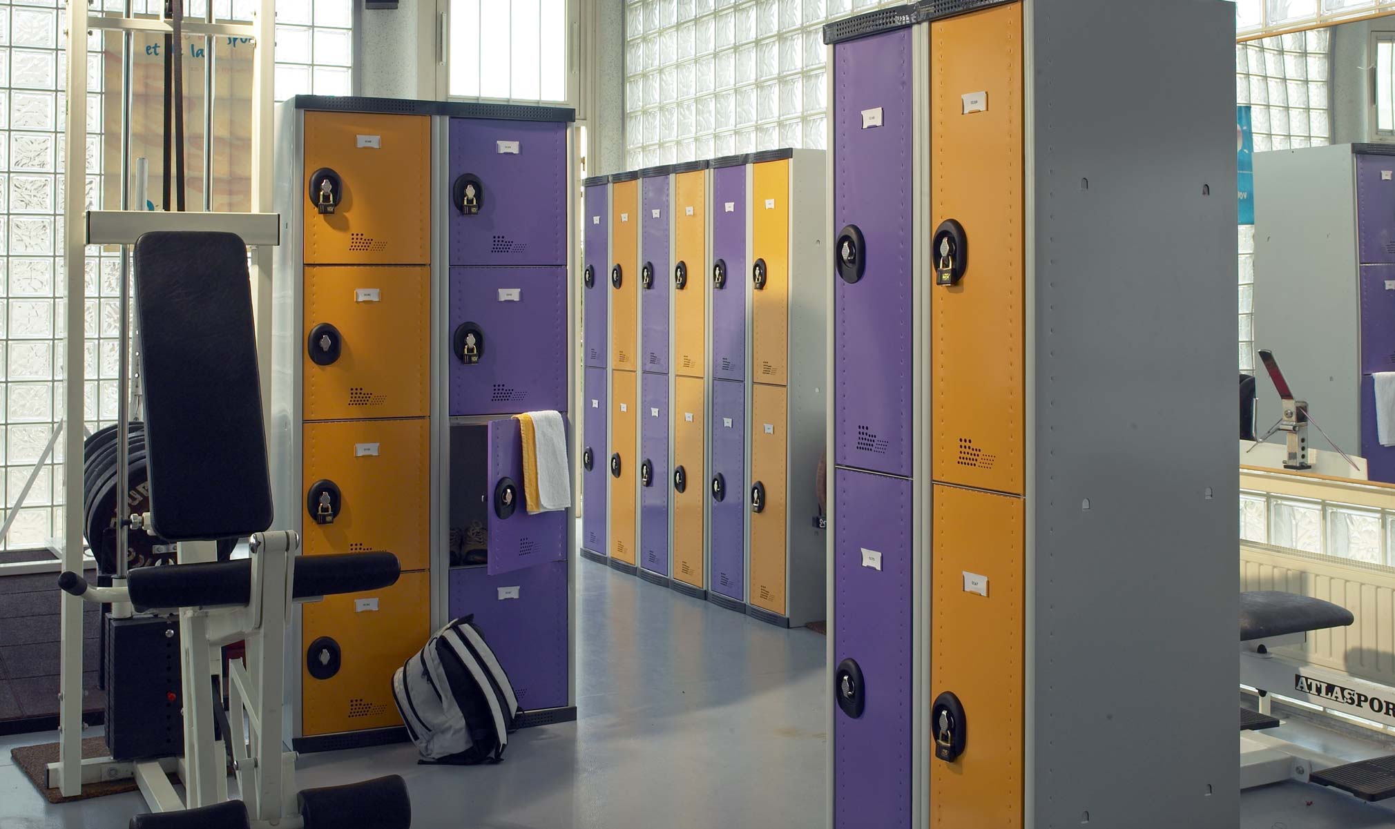 Sports lockers