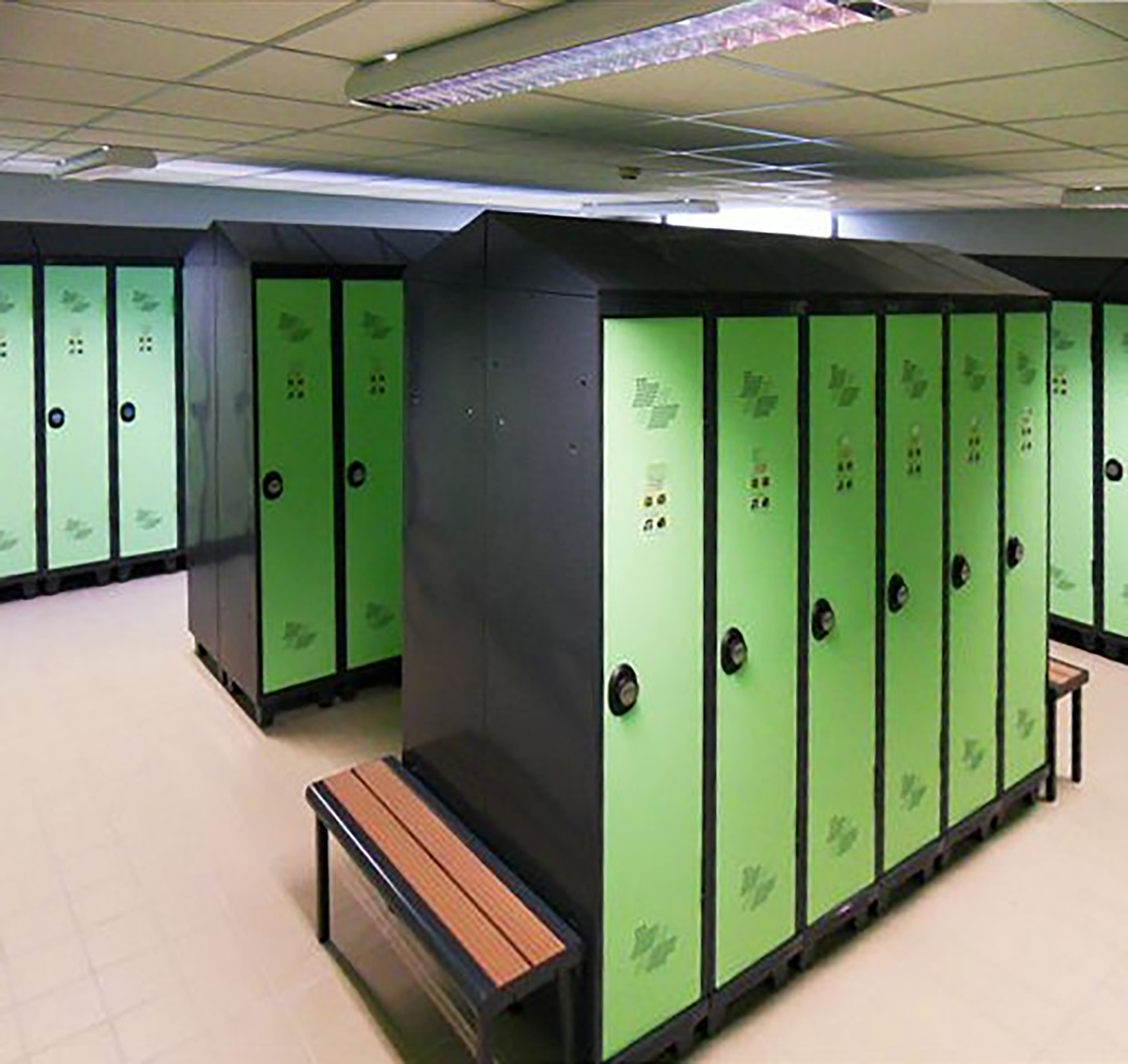 Lockers for public employees